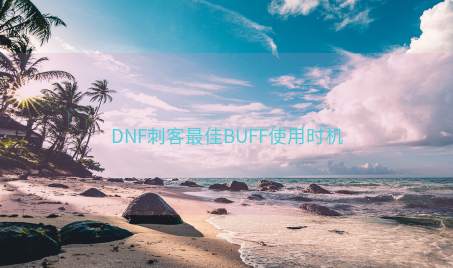 DNF刺客最佳BUFF使用时机